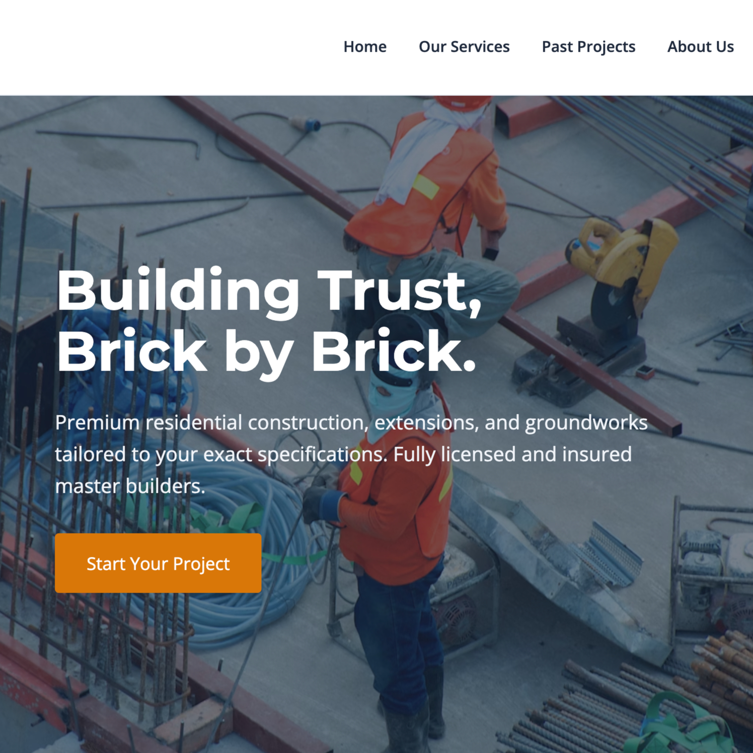 Construction Website